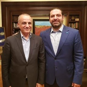 كريدية بعد زيارة الحريري: للإرتقاء بلبنان وقطاع الإتصالات إلى مستوى الدول الأكثر تقدماً في هذا المجال