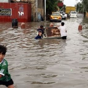 21 قتيلا جراء السيول خلال يومين في العراق