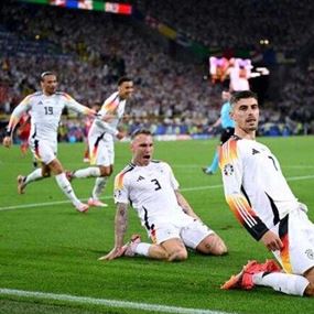 ألمانيا تفوز على الدنمارك وتتأهل لربع النهائي